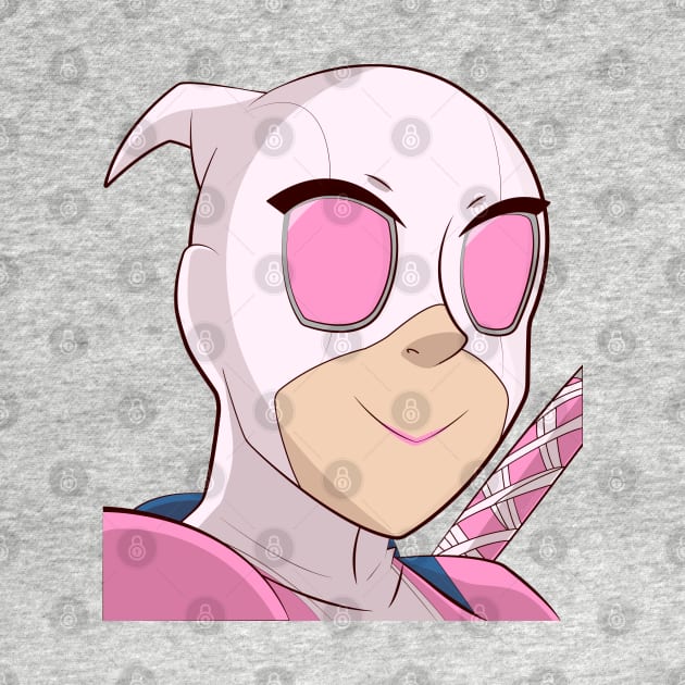 Gwenpool Portrait by Avengedqrow